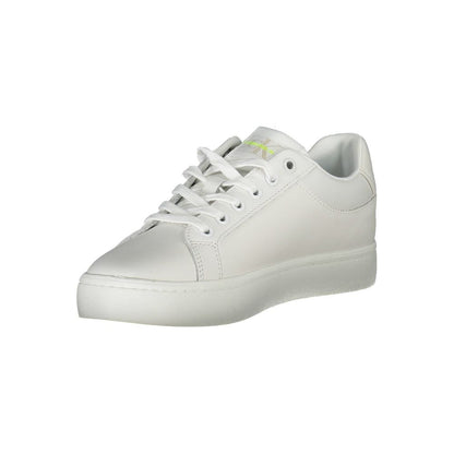 Calvin Klein White Polyester Sneaker
