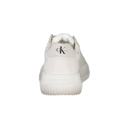 Calvin Klein White Polyester Sneaker