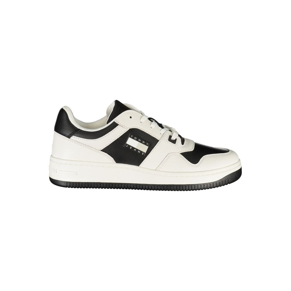 Tommy Hilfiger White Polyester Sneaker