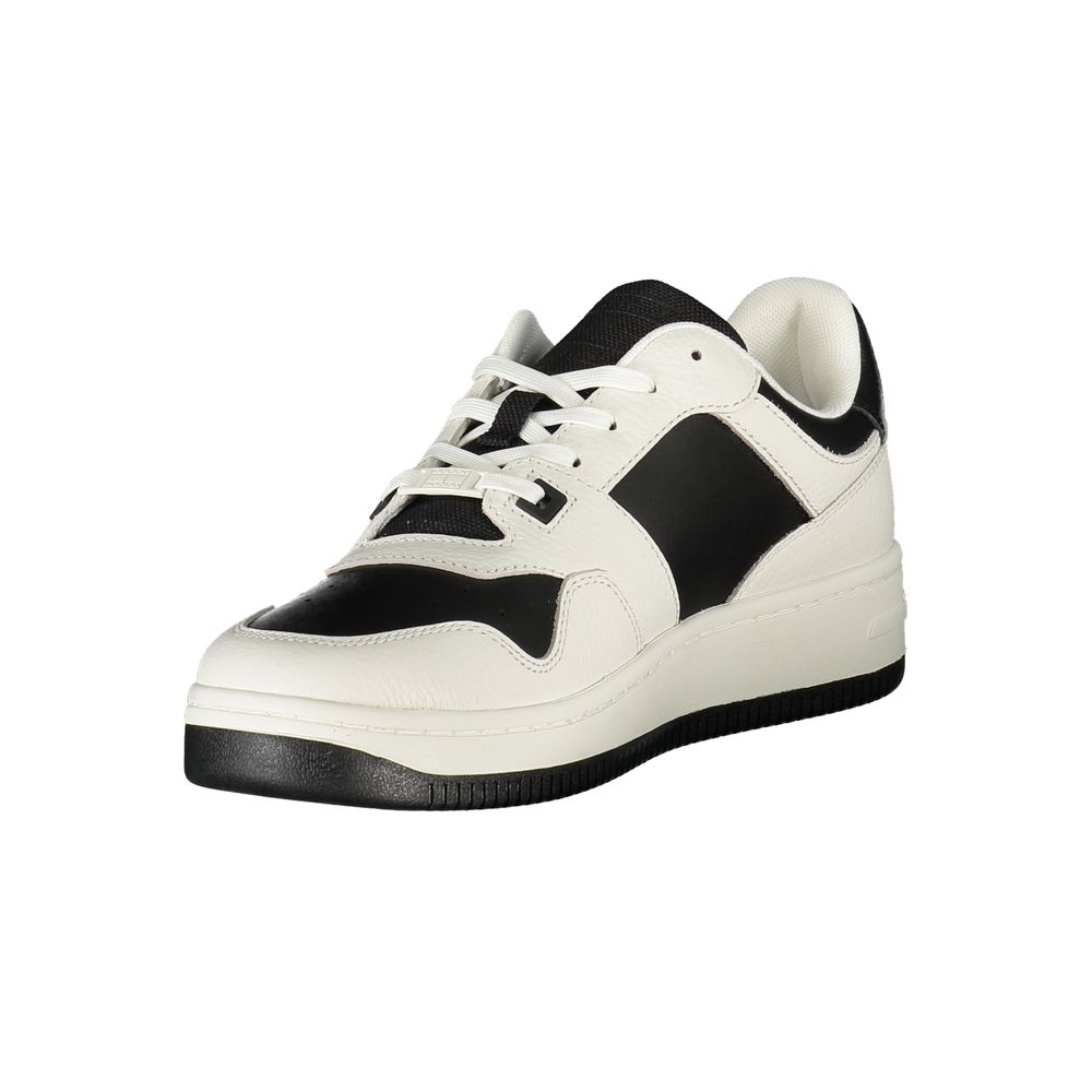 Tommy Hilfiger White Polyester Sneaker