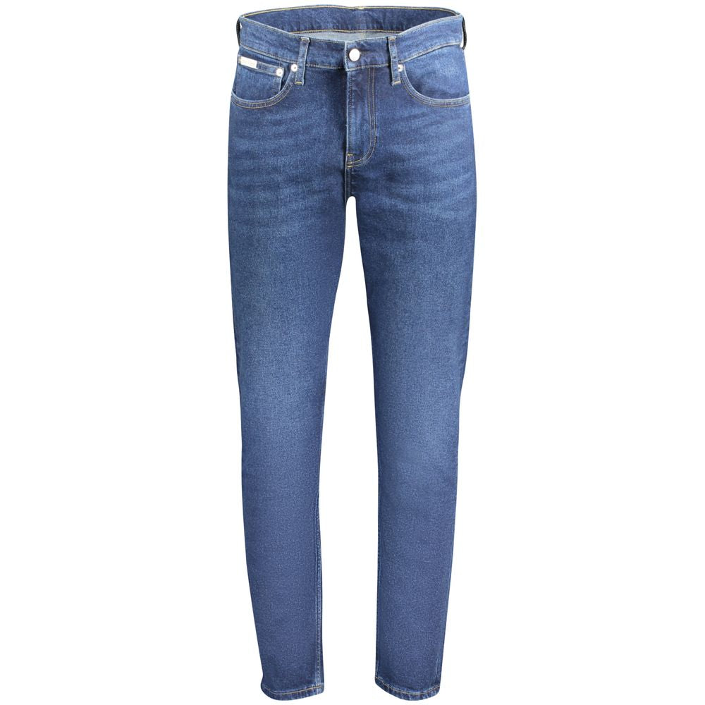 Calvin Klein Blue Cotton Jeans Denim