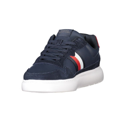 Tommy Hilfiger Blue Polyester Sneaker
