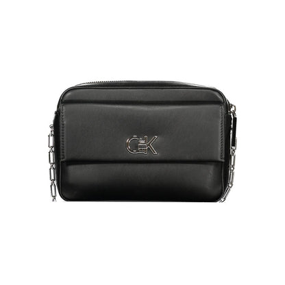 Calvin Klein Black Polyester Handbag