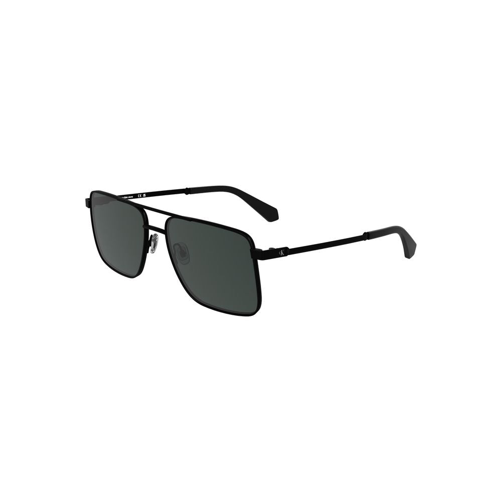 Calvin Klein Black Metal Sunglass