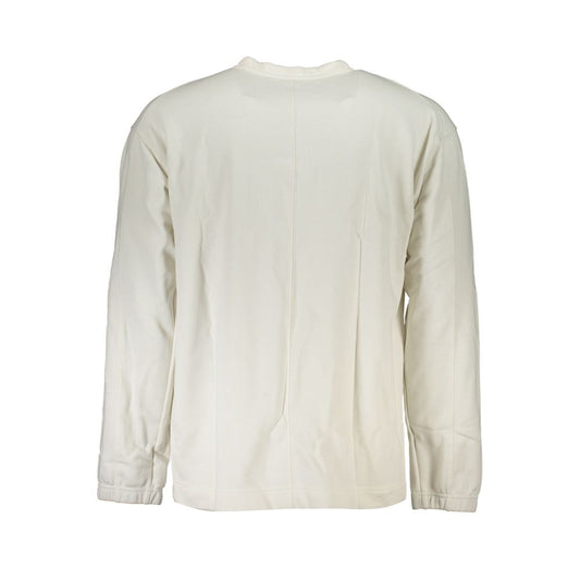 Calvin Klein White Cotton Sweatshirt