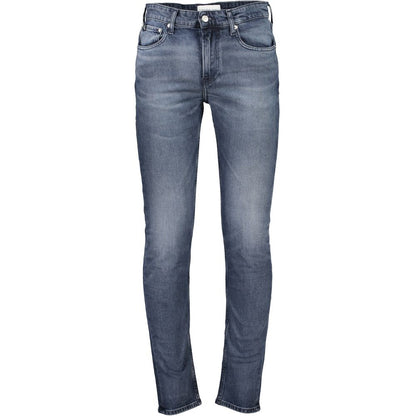 Calvin Klein Blue Cotton Jeans Denim