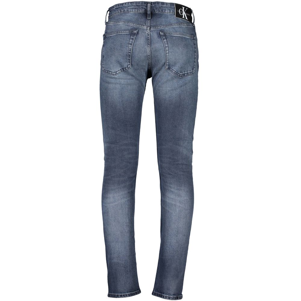 Calvin Klein Blue Cotton Jeans Denim