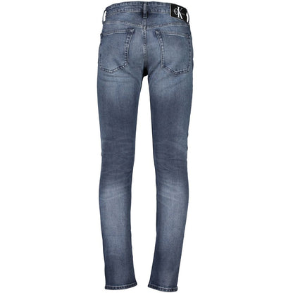 Calvin Klein Blue Cotton Jeans Denim