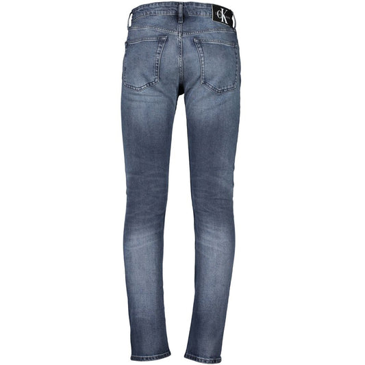 Calvin Klein Blue Cotton Jeans Denim