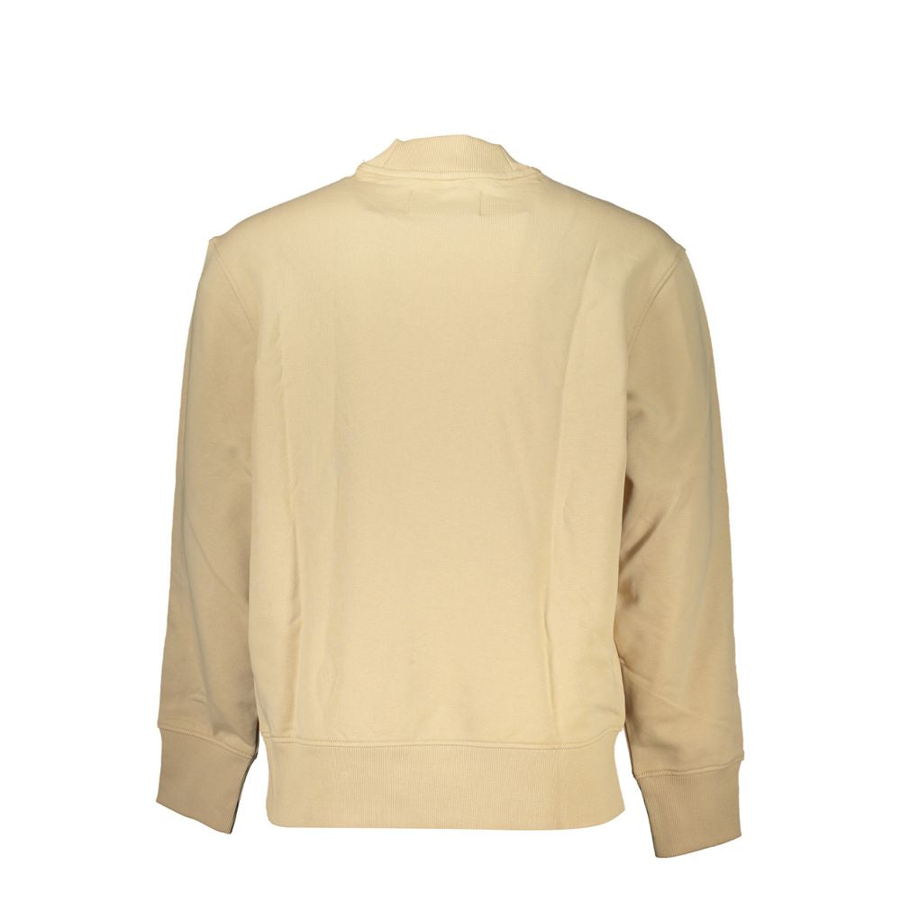 Calvin Klein Beige Cotton Sweatshirt