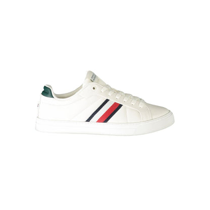 Tommy Hilfiger White Polyester Sneaker