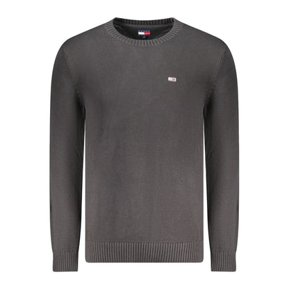 Tommy Hilfiger Black Cotton Sweater
