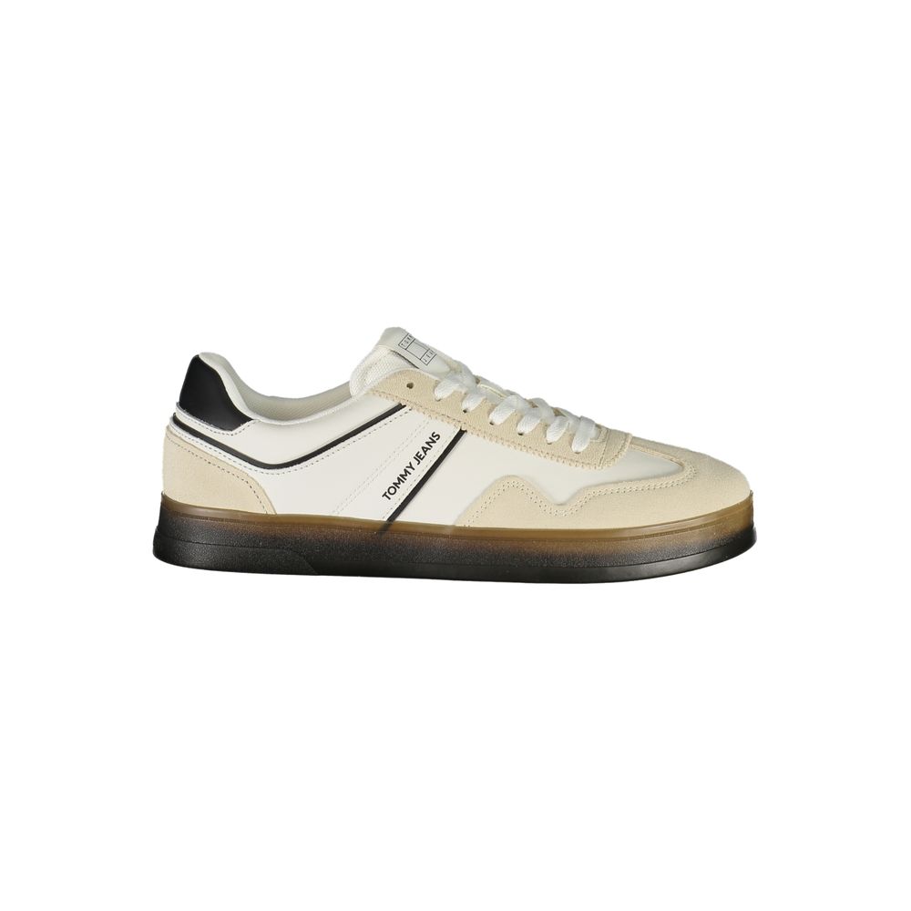 Tommy Hilfiger White Polyester Sneaker