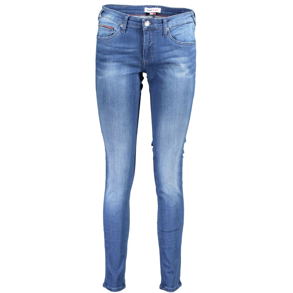 Tommy Hilfiger Blue Cotton Jeans Denim