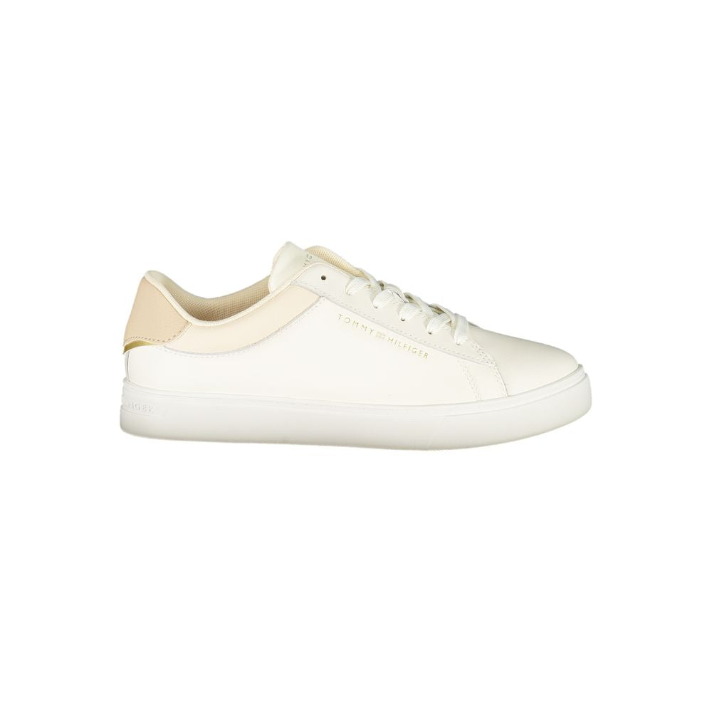 Tommy Hilfiger Beige Polyester Sneaker