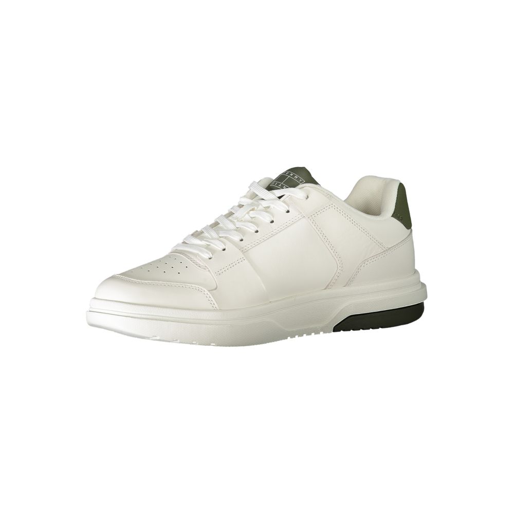 Tommy Hilfiger White Polyester Sneaker