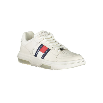 Tommy Hilfiger White Polyester Sneaker