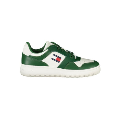 Tommy Hilfiger Green Polyester Sneaker