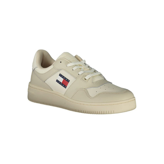Tommy Hilfiger Beige Polyester Sneaker
