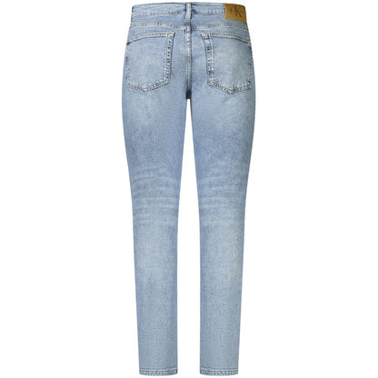 Calvin Klein Blue Cotton Jeans Denim