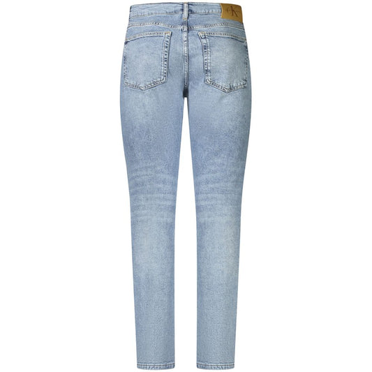 Calvin Klein Blue Cotton Jeans Denim