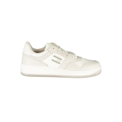 Tommy Hilfiger White Polyester Sneaker