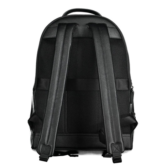 Tommy Hilfiger Black Polyethylene Backpack