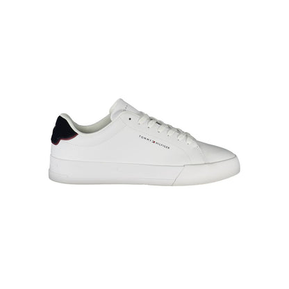 Tommy Hilfiger White Polyester Sneaker