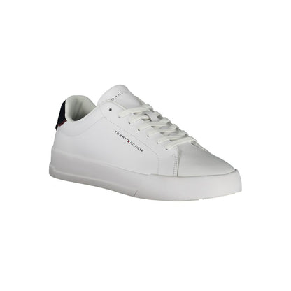 Tommy Hilfiger White Polyester Sneaker
