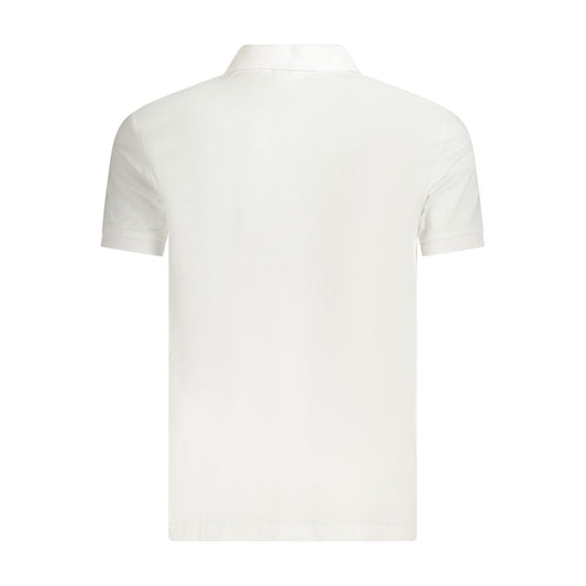 Fila White Cotton Polo Shirt