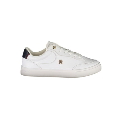 Tommy Hilfiger White Polyester Sneaker