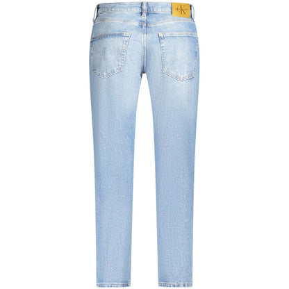 Calvin Klein Blue Cotton Jeans Denim