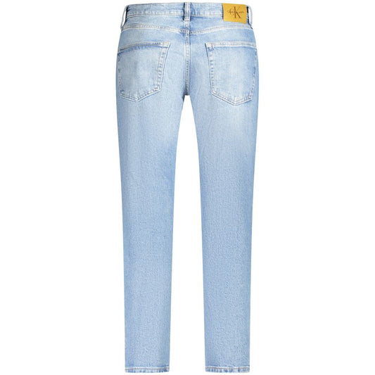 Calvin Klein Blue Cotton Jeans Denim