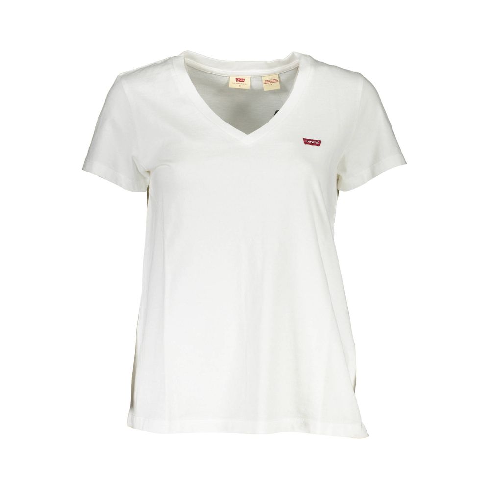 Levi's White Cotton T-Shirt