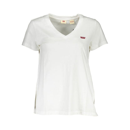 Levi's White Cotton T-Shirt