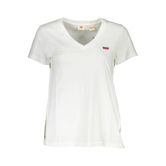 Levi's White Cotton T-Shirt
