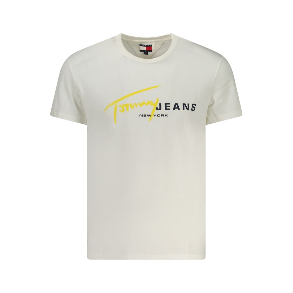 Tommy Hilfiger White Cotton T-Shirt