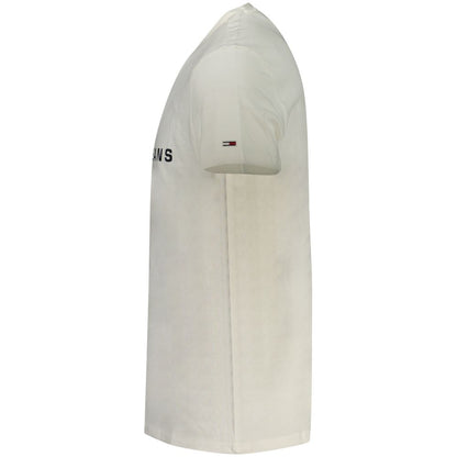 Tommy Hilfiger White Cotton T-Shirt