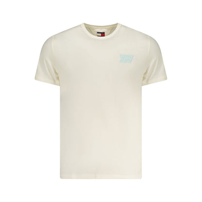 Tommy Hilfiger Beige Cotton T-Shirt