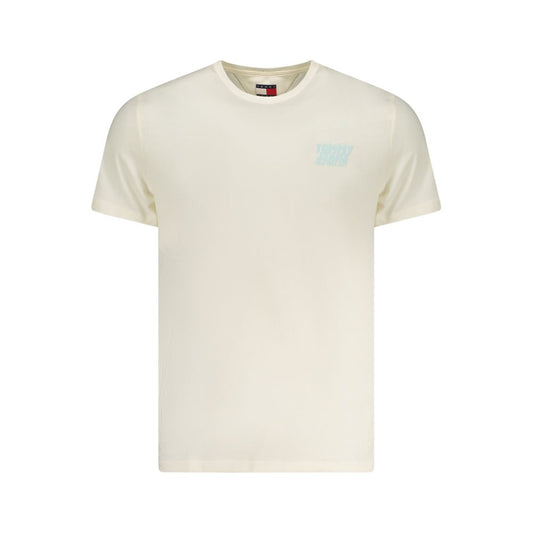 Tommy Hilfiger Beige Cotton T-Shirt