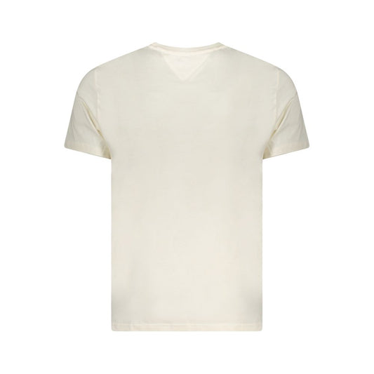 Tommy Hilfiger Beige Cotton T-Shirt