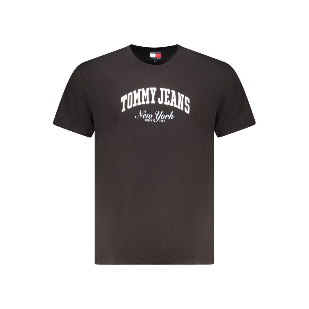 Tommy Hilfiger Black Cotton T-Shirt