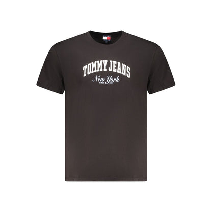 Tommy Hilfiger Black Cotton T-Shirt