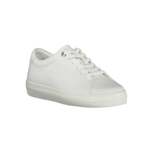 Tommy Hilfiger White Polyester Sneaker