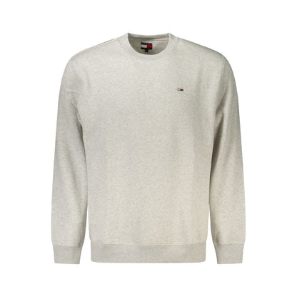 Tommy Hilfiger Gray Cotton Sweatshirt