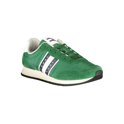Tommy Hilfiger Green Polyester Sneaker