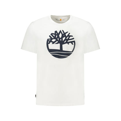 Timberland White Cotton T-Shirt