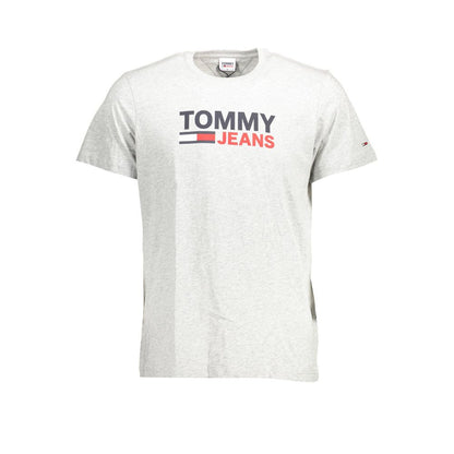Tommy Hilfiger Gray Cotton T-Shirt