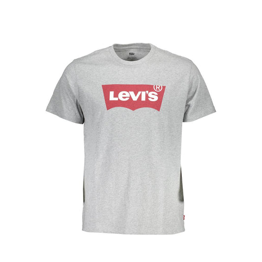 Levi's Gray Cotton T-Shirt
