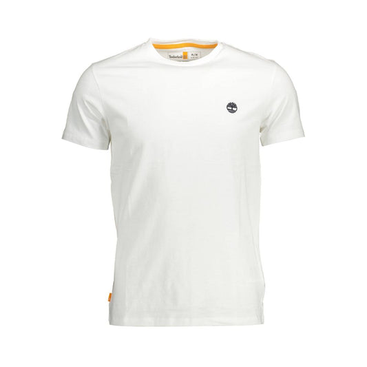 Timberland White Cotton T-Shirt